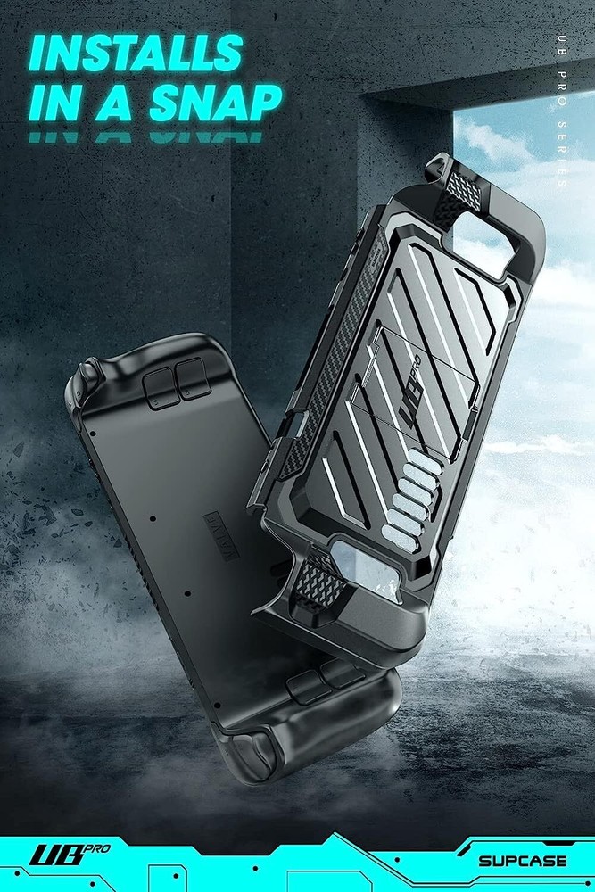 SUPCASE for Steam Deck OLED Drop Protection Case Kickstand Shockproof Cover