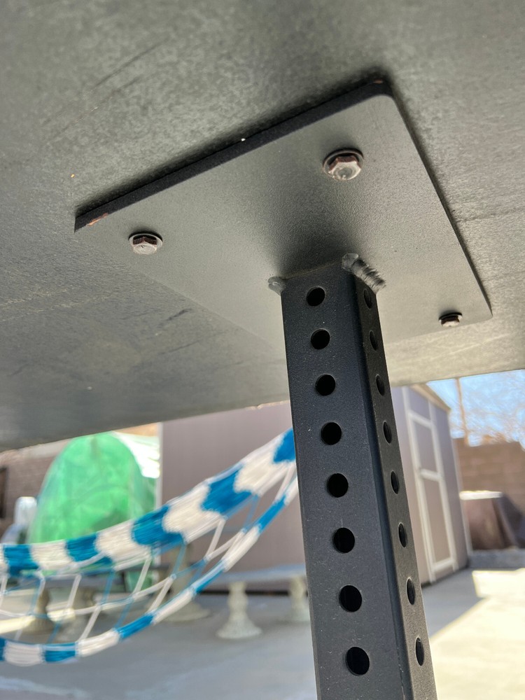 Work Table Adjustable Industrial Height Rolling, Wheel Locks 72-Inch or More