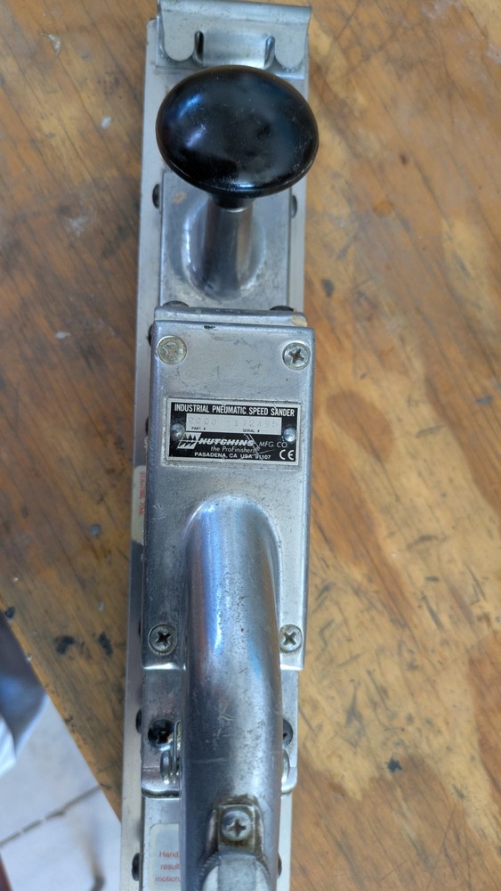 Hutchins Inline Hustler Sander