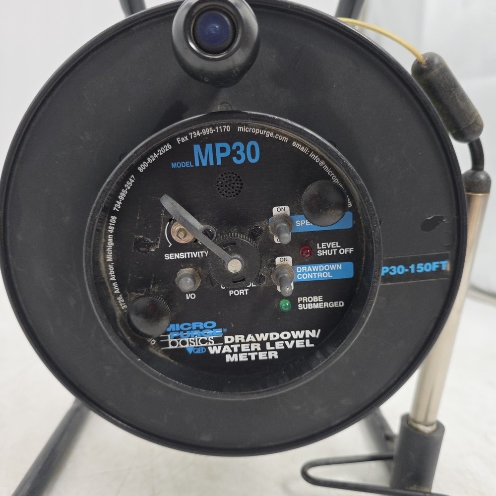 MicroPurge Basics Drawdown / Level Meter. 150' model MP30