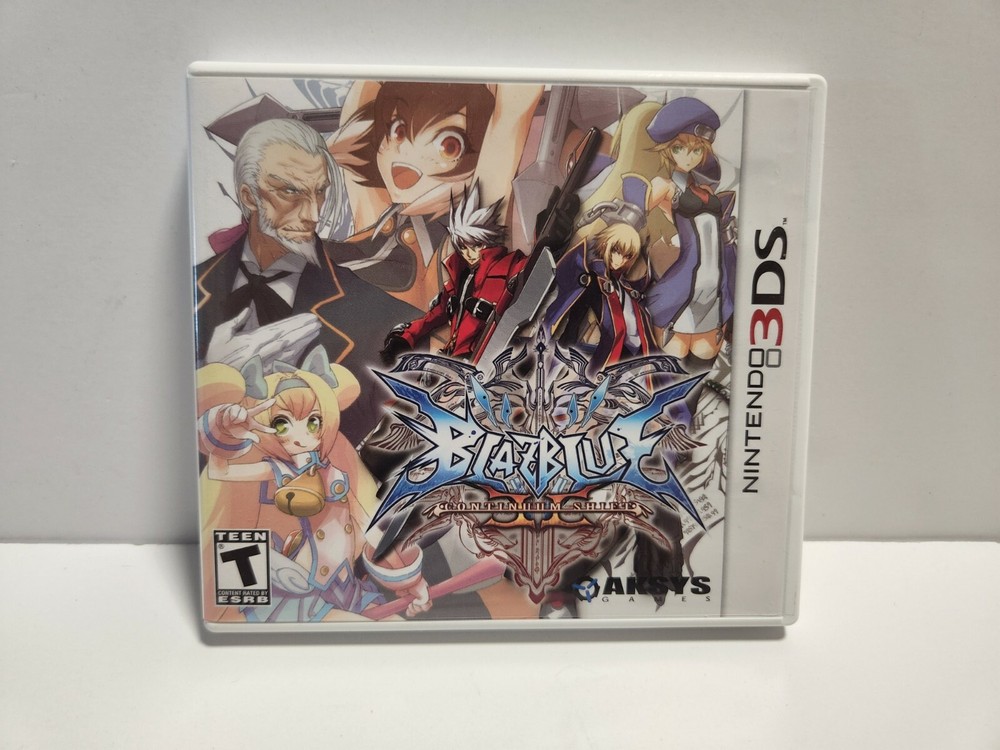 Blazblue: Continuum Shift II (Nintendo 3DS) Original Case & Manual Only