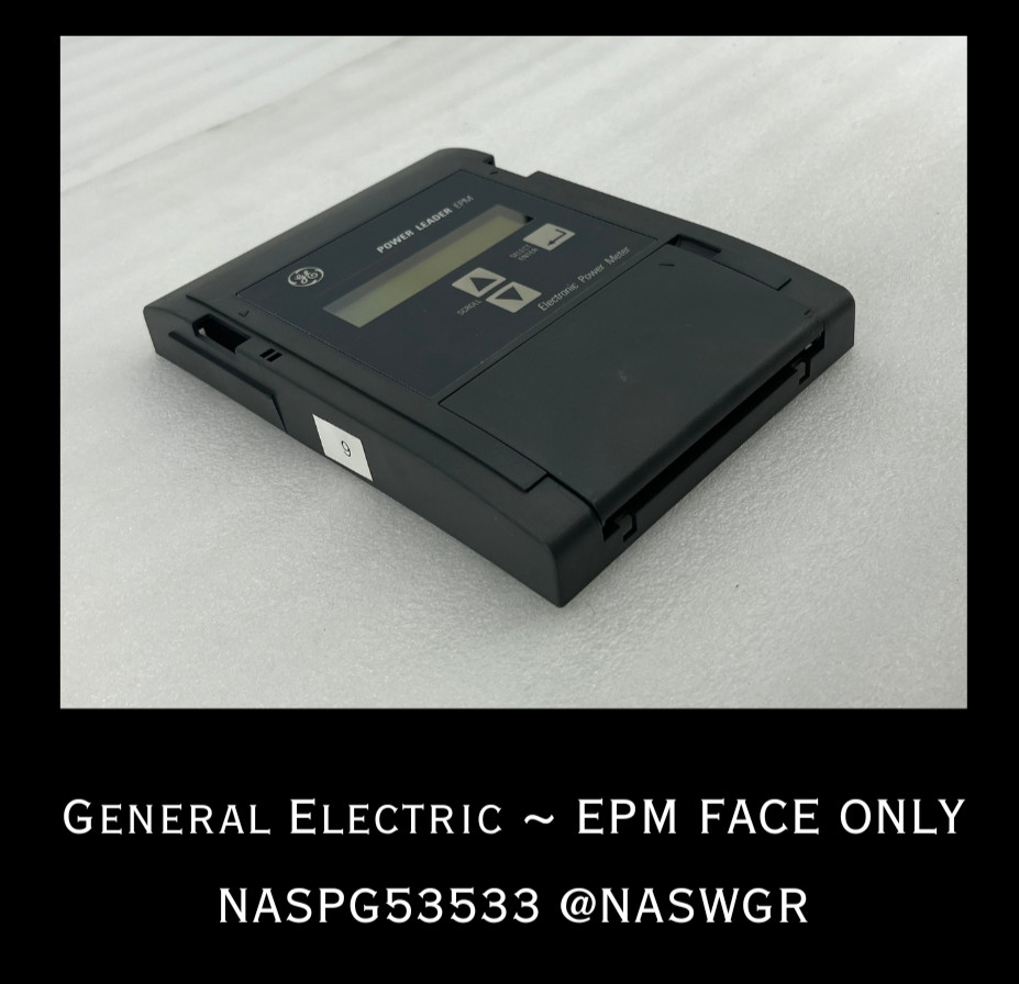 General Electric POWER LEADER EPM ELECTRONIC POWER METER (FACE ONLY)