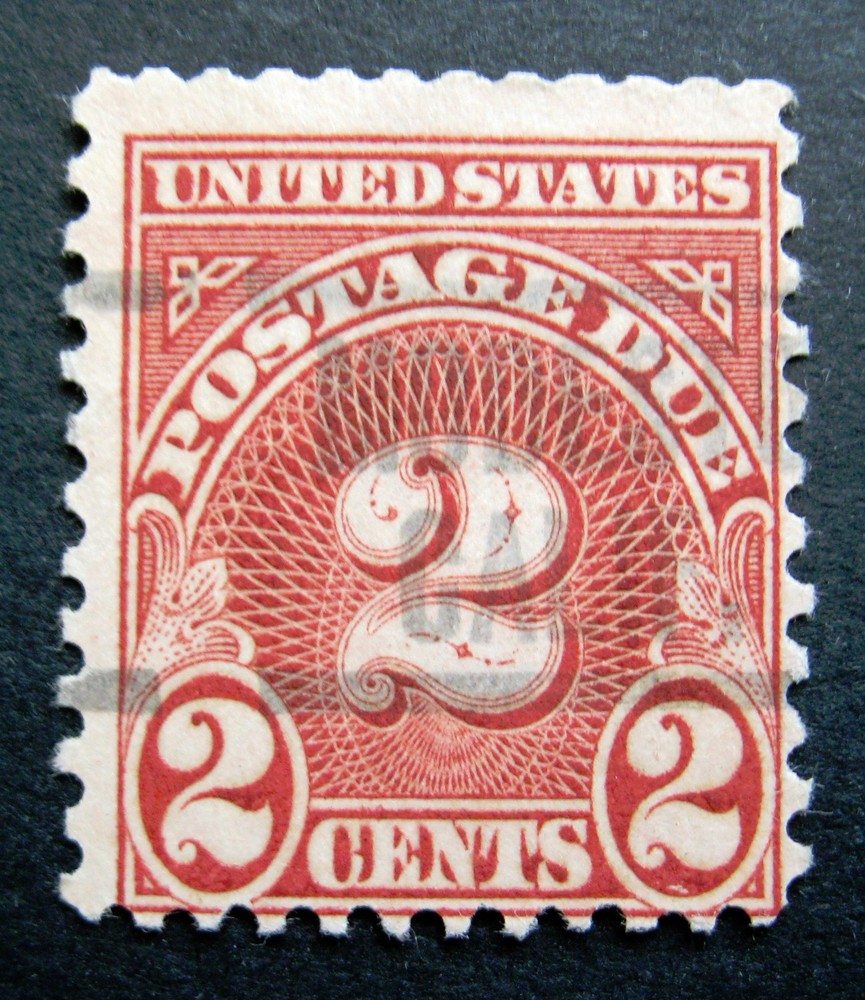 Sc # J81 ~ 2 cent Postage Due Issue, Precancel, CALIF.