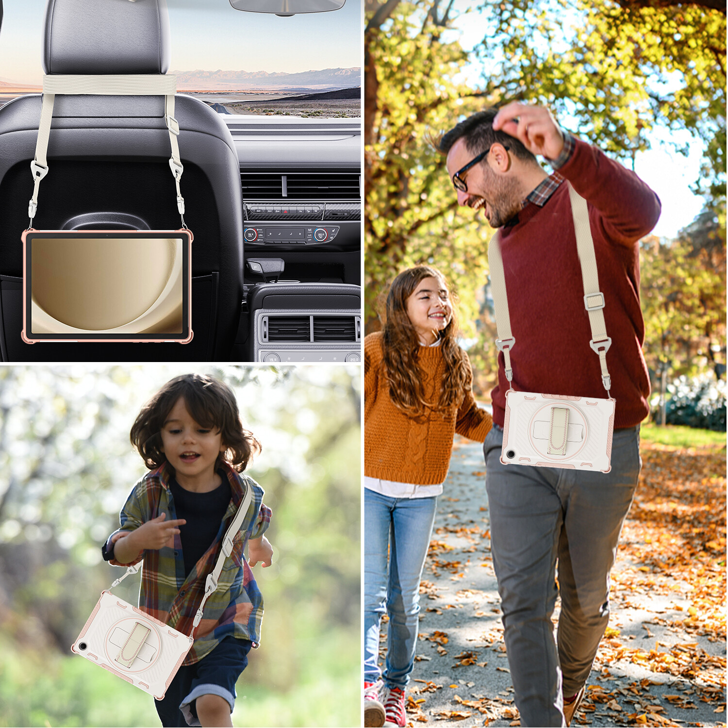 For Samsung Galaxy Tab A9+ 11" Tablet Case Cover/Tempered Glass Screen Protector