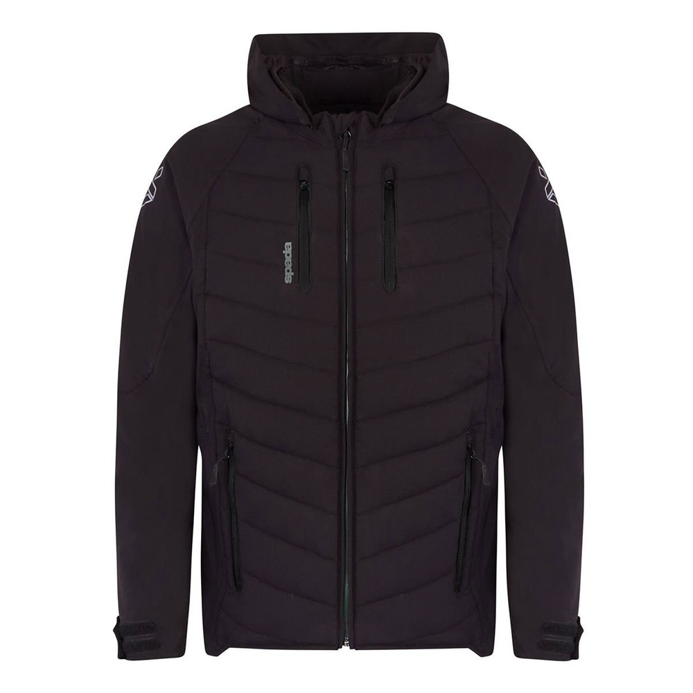 Spada Tino Quilted Textile Motorcycle CE Mens Jacket Black