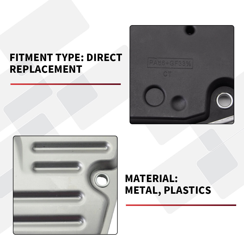 Transmission Filter+Oil Pan Gasket Kit For Toyota Camry OE#3533028010 3533006010