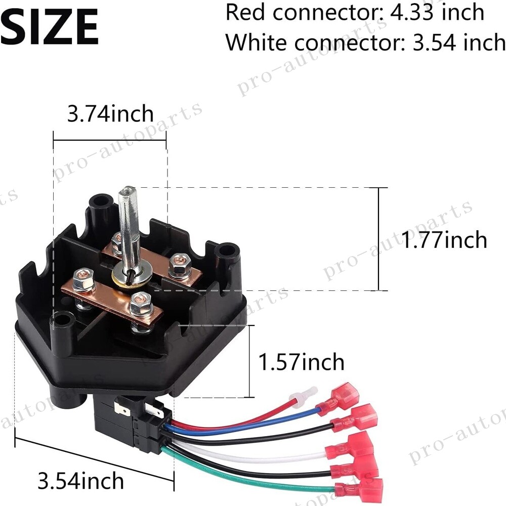 48V Golf Cart Heavy Duty Forward Reverse Switch for Club Car DS 1996+ 101753005
