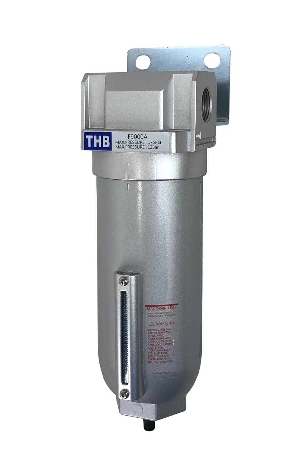 Moisture Removing Particulate Filter with Auto Drain, 11oz Bowl, 1" NPT