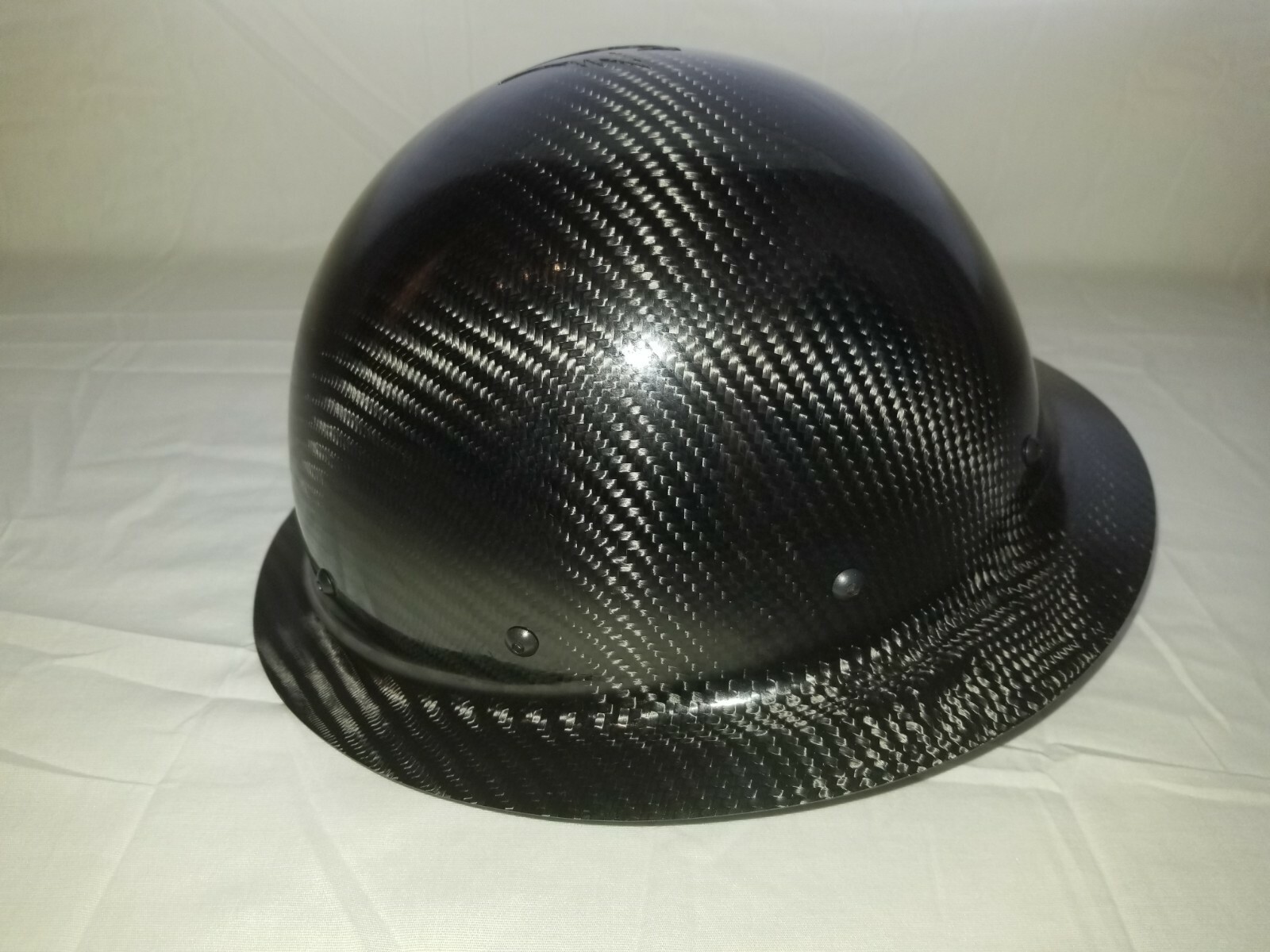 carbon fiber hard hat full brim Black-Gray ANSI/ISEA Certified 