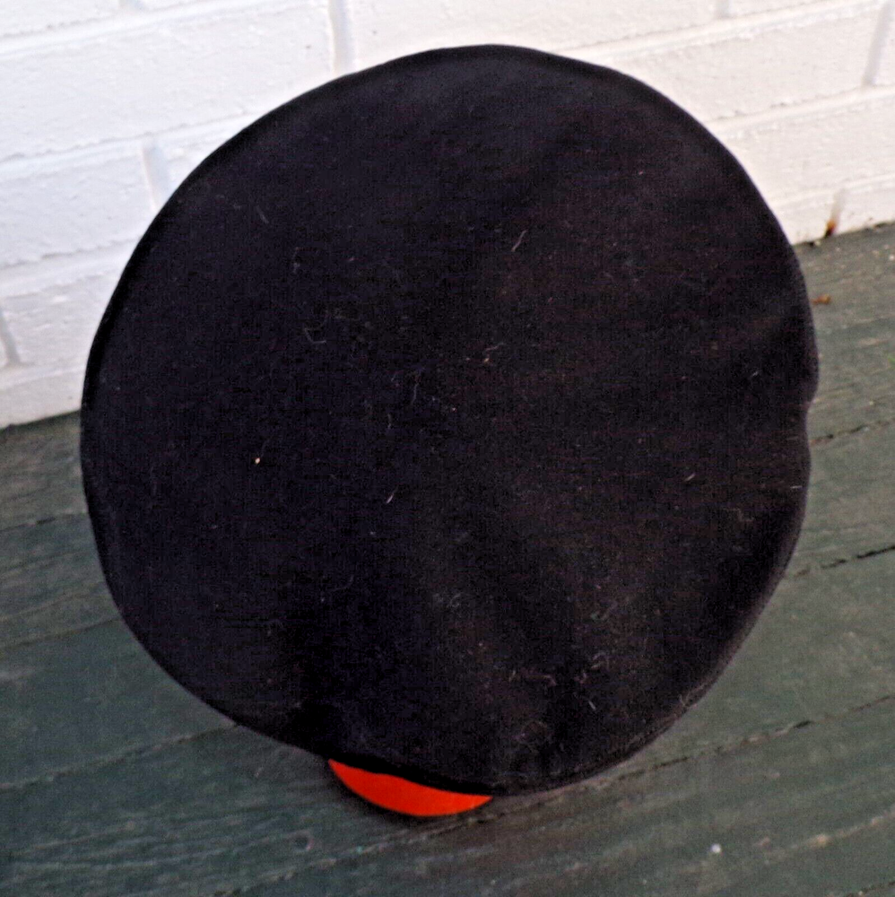 Vintage Old Navy CRACKER JACK Wool Sailor Flat Cap Hat Size 7