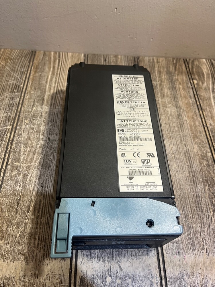 HP Single-Ended SCSI Device , Digital Data Storage - AS-IS- READ DESCRIPTION