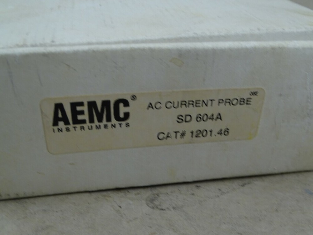 AEMC AC Current Probe 1 to 100A RMS, SD604A