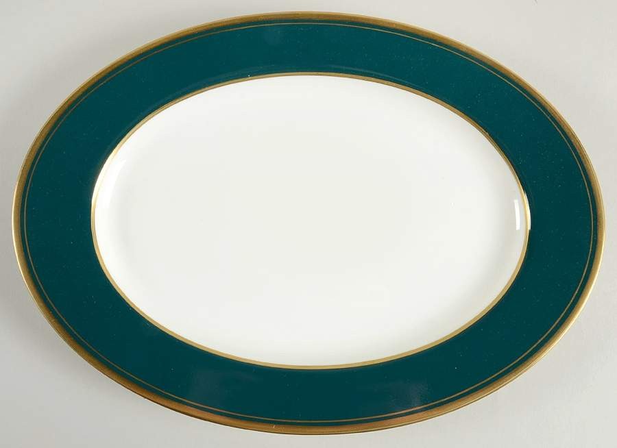 Mikasa Emerald Oval Serving Platter 373324