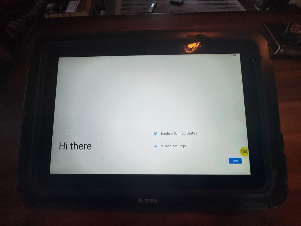 Zebra ET51 10.1 Android with Extra Battery
