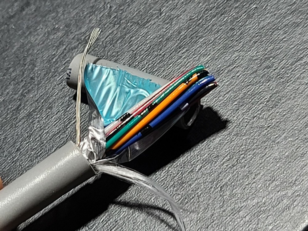 Belden 9541 24/15C EIA RS-232 Shielded Computer/Instrumentation Cable Gray /10ft