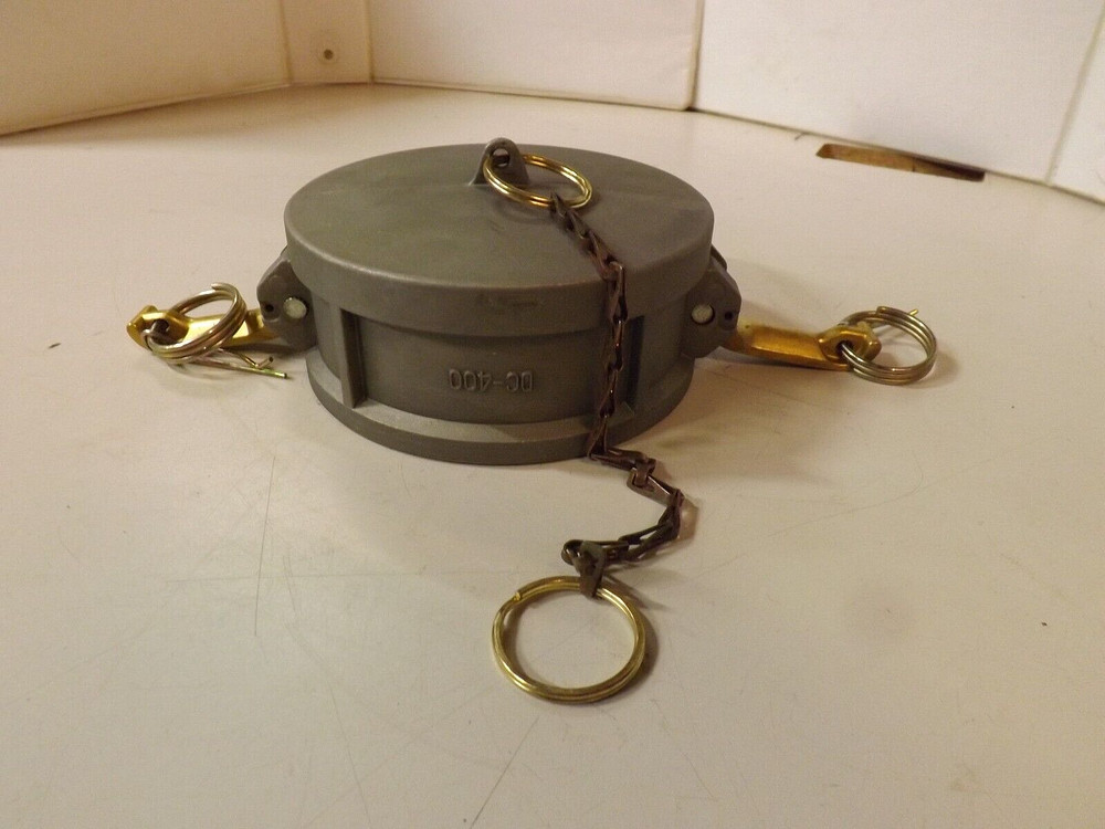 Cam-Lock Dust Cap 4" Aluminum