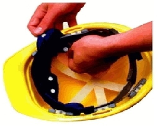 HARD HAT SWEATBANDS-NAVY