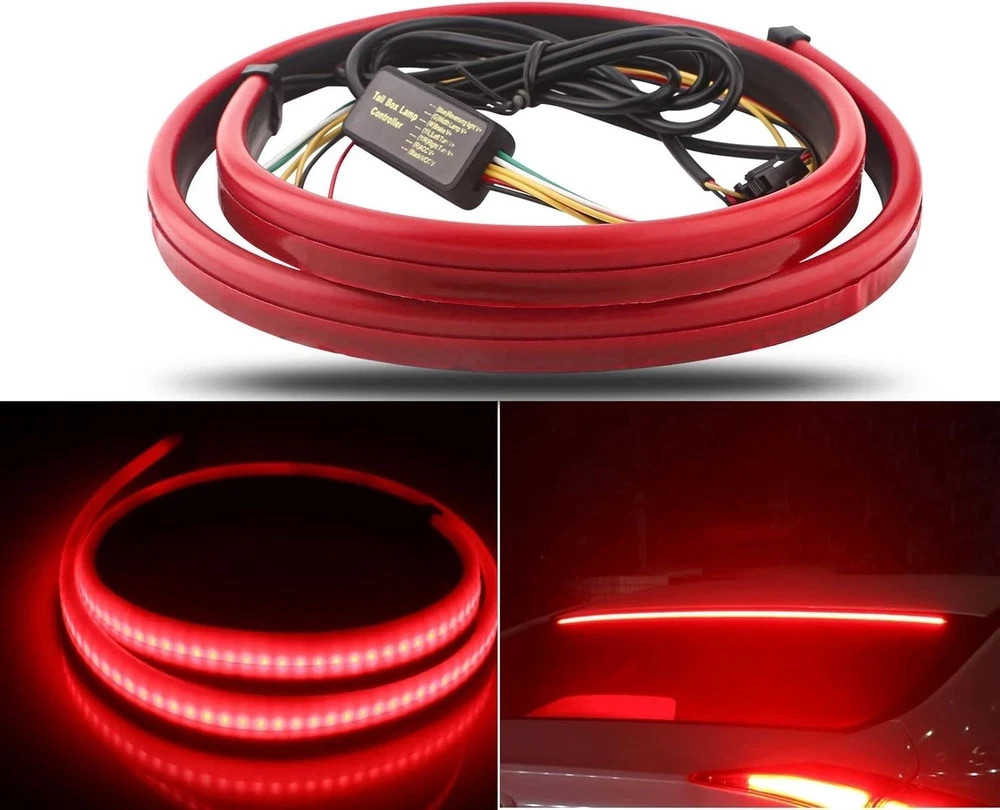 E-Bright LED Brake Light Strip Light Third Brake 5 Function Sequential Turn Sign