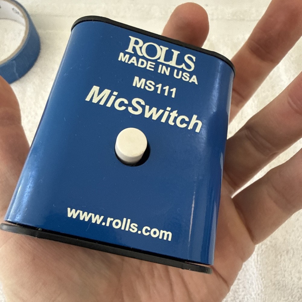 Rolls MS111 Microphone Muting Switch (Used)