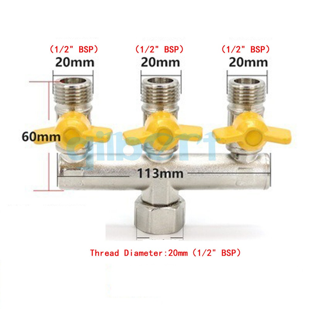 E Type Natural Gas Valve Hot Water Ball Rotatable Interface Combinations Garden
