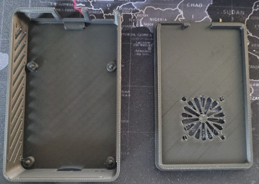 3D Printed Raspberry Pi 4B Fan Case