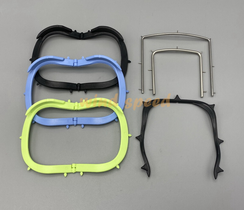 Dental Rubber Dam Sheet Frame Brackets Light Plastic/Foldable/S.S. Frames Tool