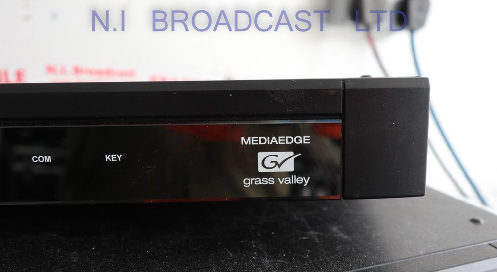 2x Grass valley mediaedge interface units for video over LAN Model is ME-STB4