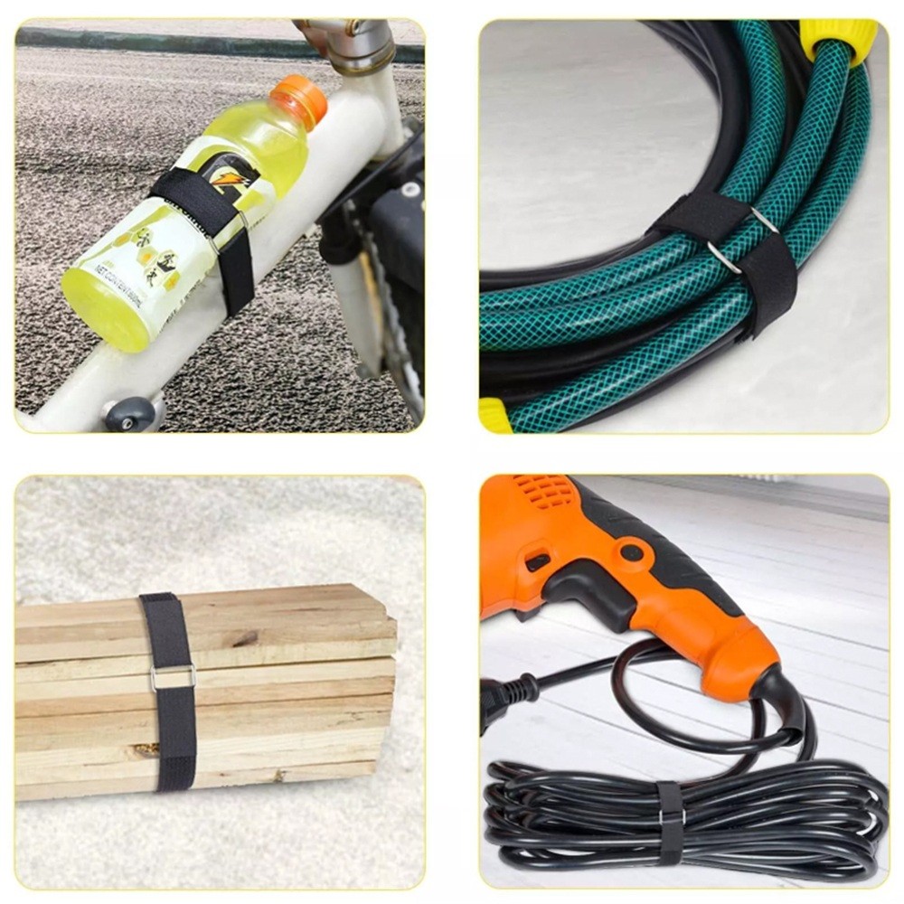 MaxSoonee Nylon Straps For Handling Loads Featuring Hook And Loop Fasteners