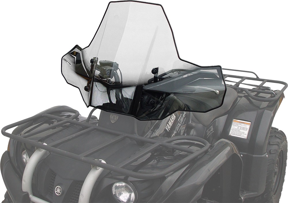 Cobra ProTEK Quick Release ATV Windshield w/ Headlight Cut-Out - 20" Clear 24572