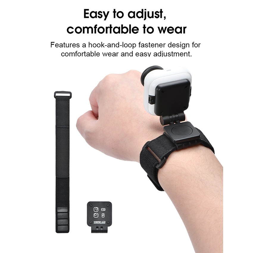 Magnetic Mounting Bracket Wrist-Rotating Folding Bracket for Insta360 GoUltra