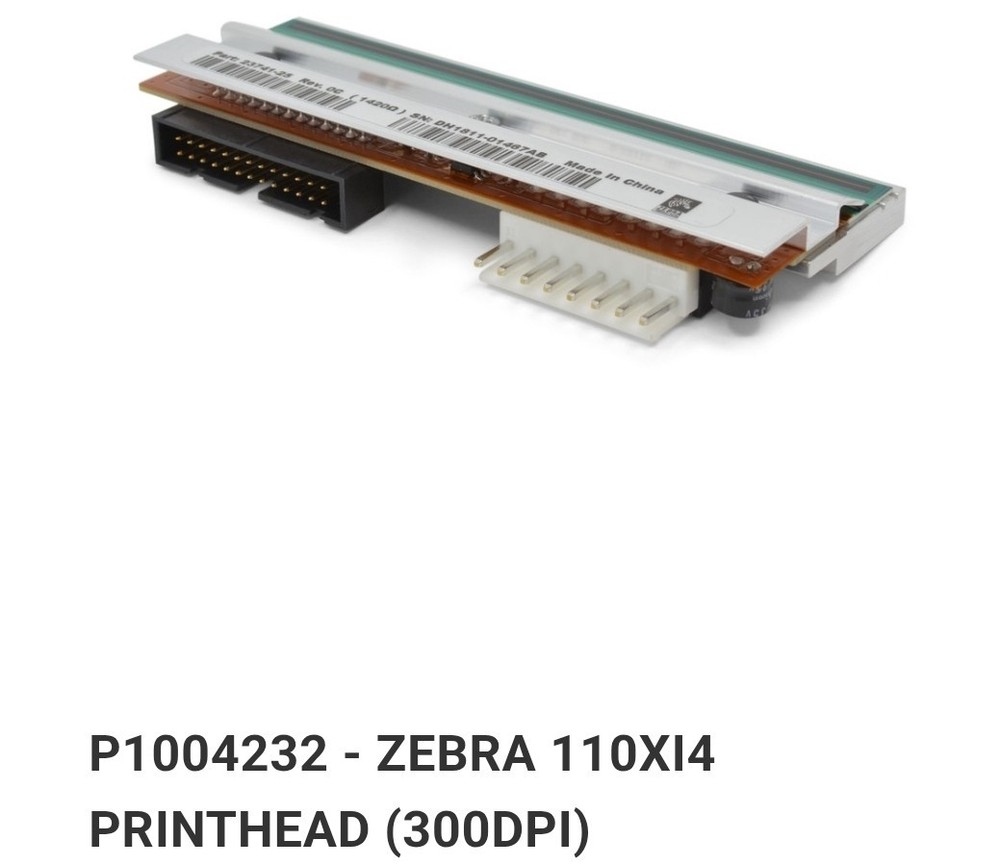 Zebra P1004232 Kyocera Thermal Print Head - Black