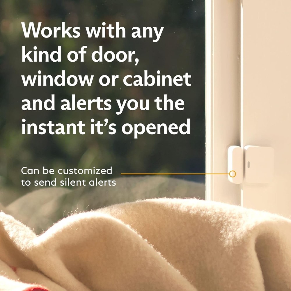 SimpliSafe ES3 (4-Pack) Entry Door Window Sensor White 3rd Generation Brand New