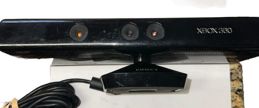Microsoft Xbox 360 Kinect Motion Sensor (Model 1414) Black Authentic