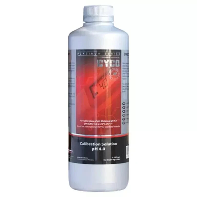 CYCO pH 4 Calibration Solution 1 Liter