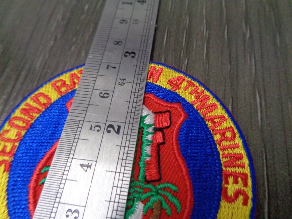 SECOND BATTALION 4TH MARINES SECOND TO NONE THE MAGNIFICENT BASTARDS Embroidered
