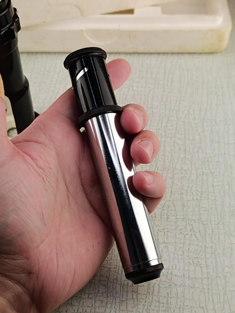 Vintage Soviet Microscope MPB - 2 Brinelli counting microscope USSR