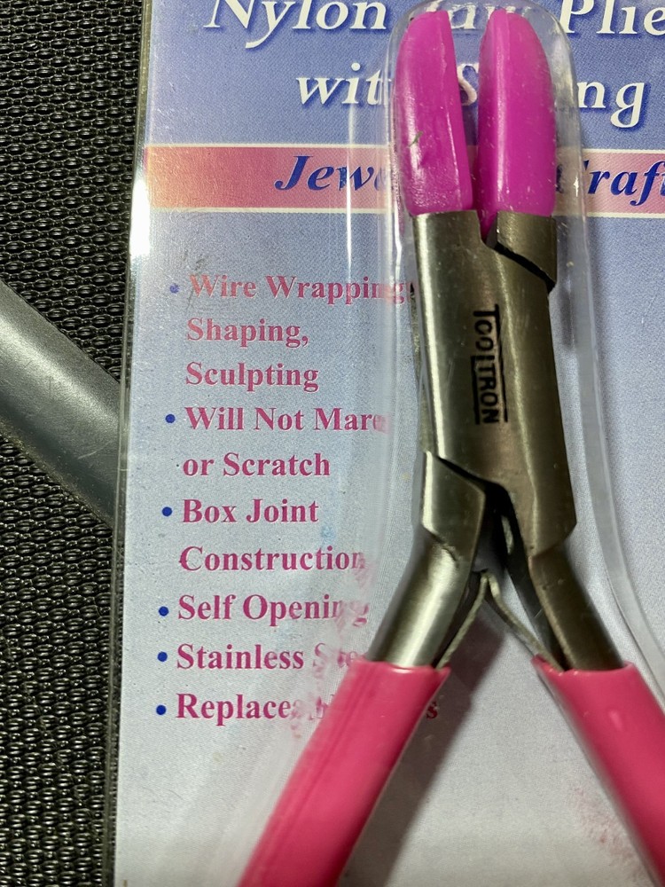 Tool Tron Basics Nylon Jaw Pliers With Spring