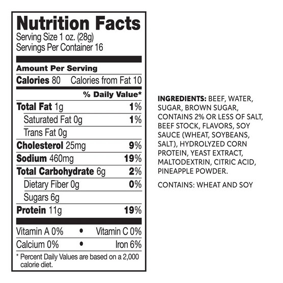 Jack Link's Original Beef Jerky, 16 oz.