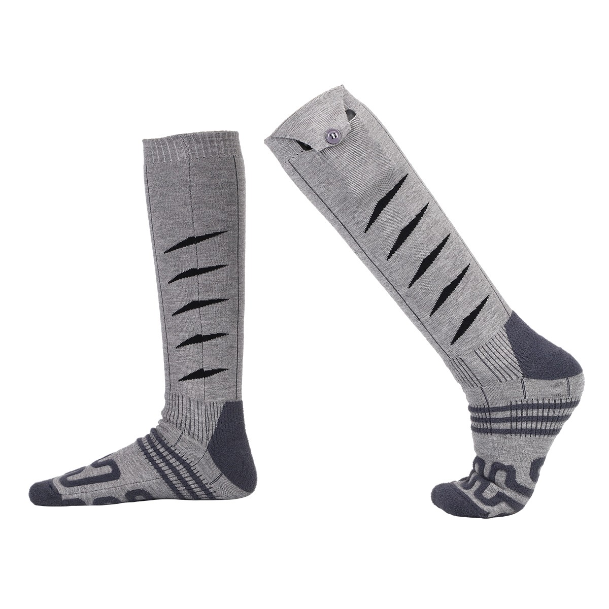 Rechargeable Electric 5000mAh Battery Heated Socks Men Women Winter Foot Warmer