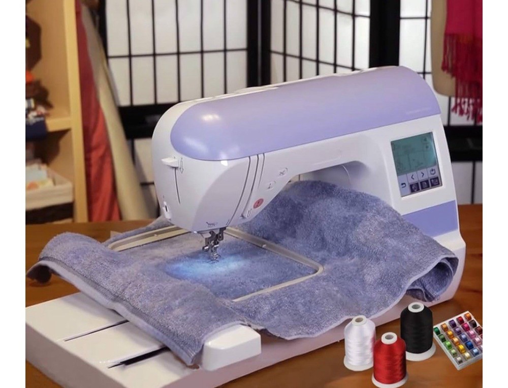 Simthread 40 Colors 40 Weight Polyester Embroidery Machine Thread Kit 55 Yards