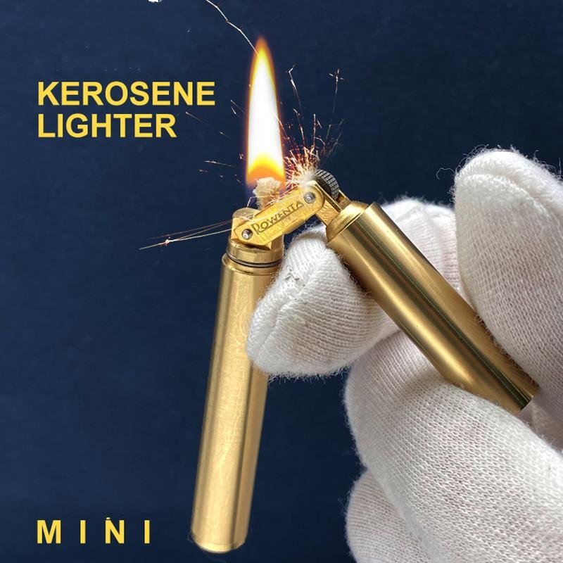 Lighter, Kerosene Copper Lighter, Stick Lighter, Windproof Brass Lighter Usa