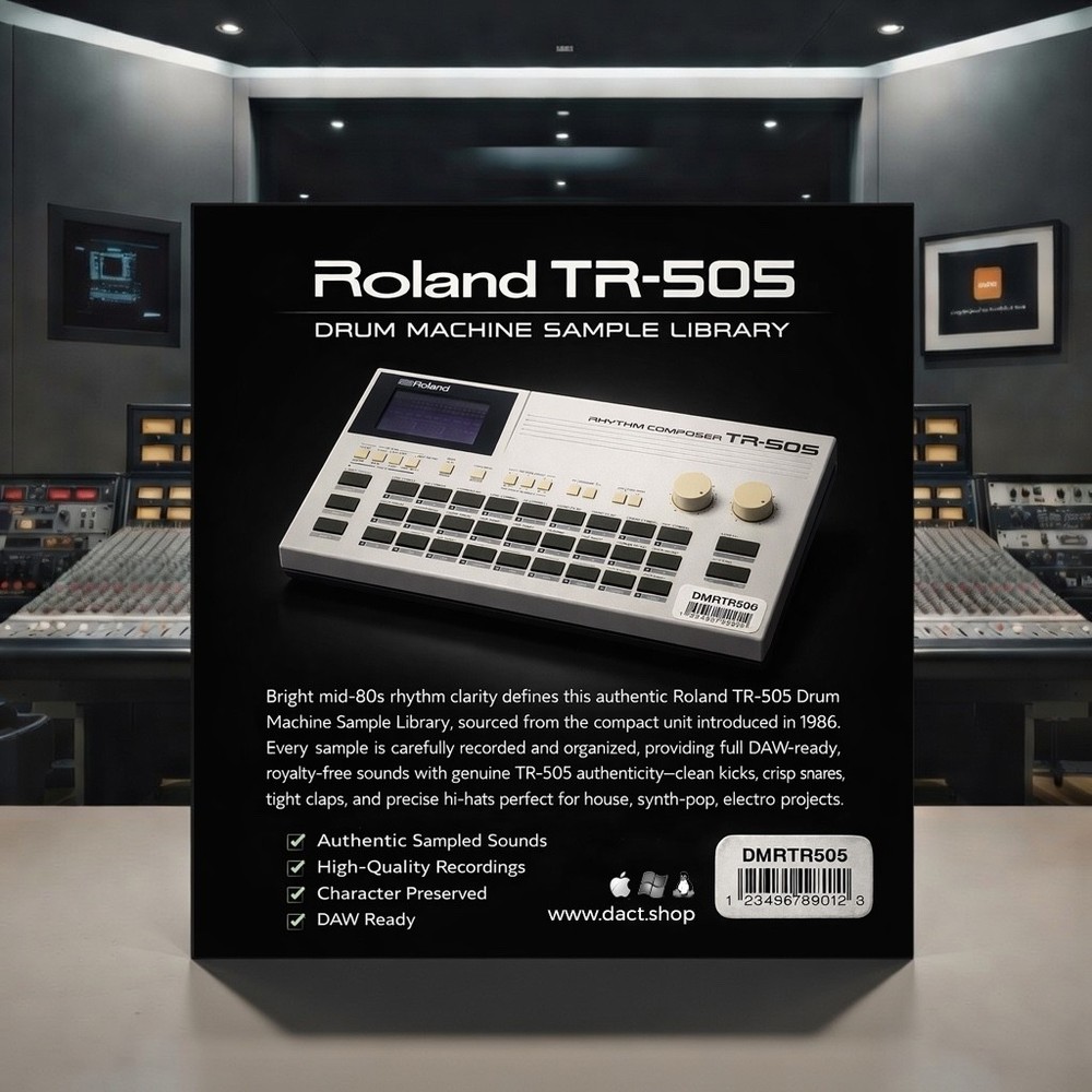 Roland TR-505 Sample Library Sample Library