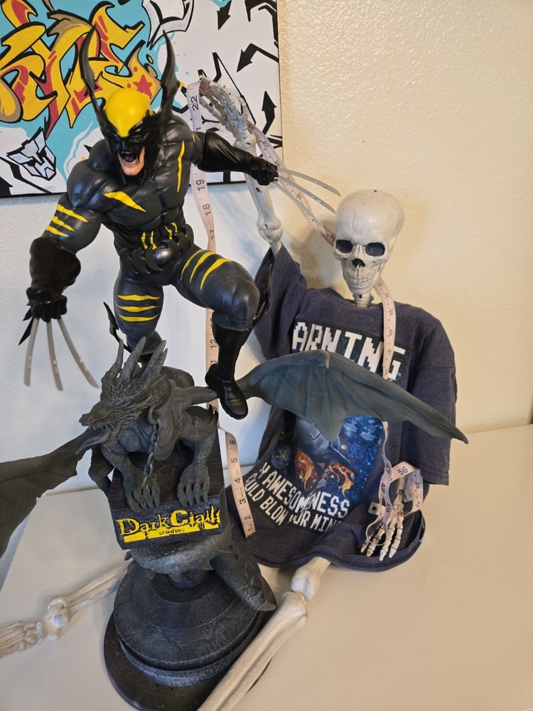 Dark Claw Amalgam 3D Printed Statue Painted Figure