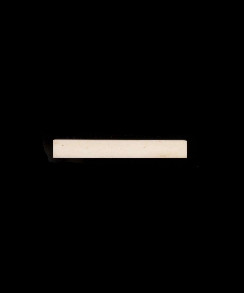 Tone Ninja Genuine Bone Nut Blank, Unbleached 15/64" thick NUT-NU22