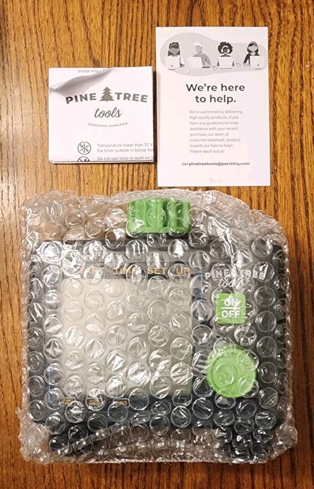 New Pine Tree Tools - Hose Timer, 2 Outlet Programmable Water Timer, Garden Hose