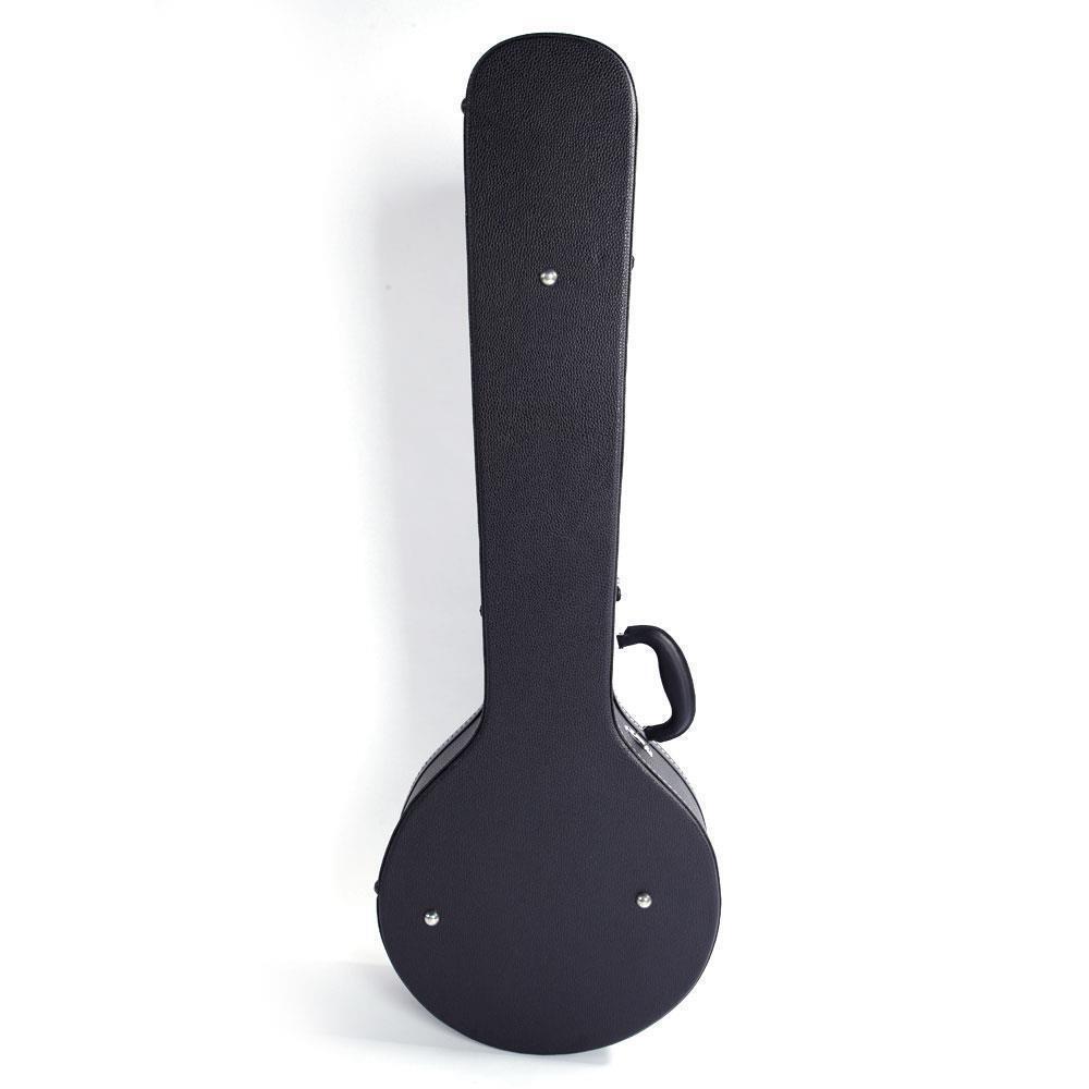 Glarry Hardshell Leather Hard Case Professional for5/6-string Banjos