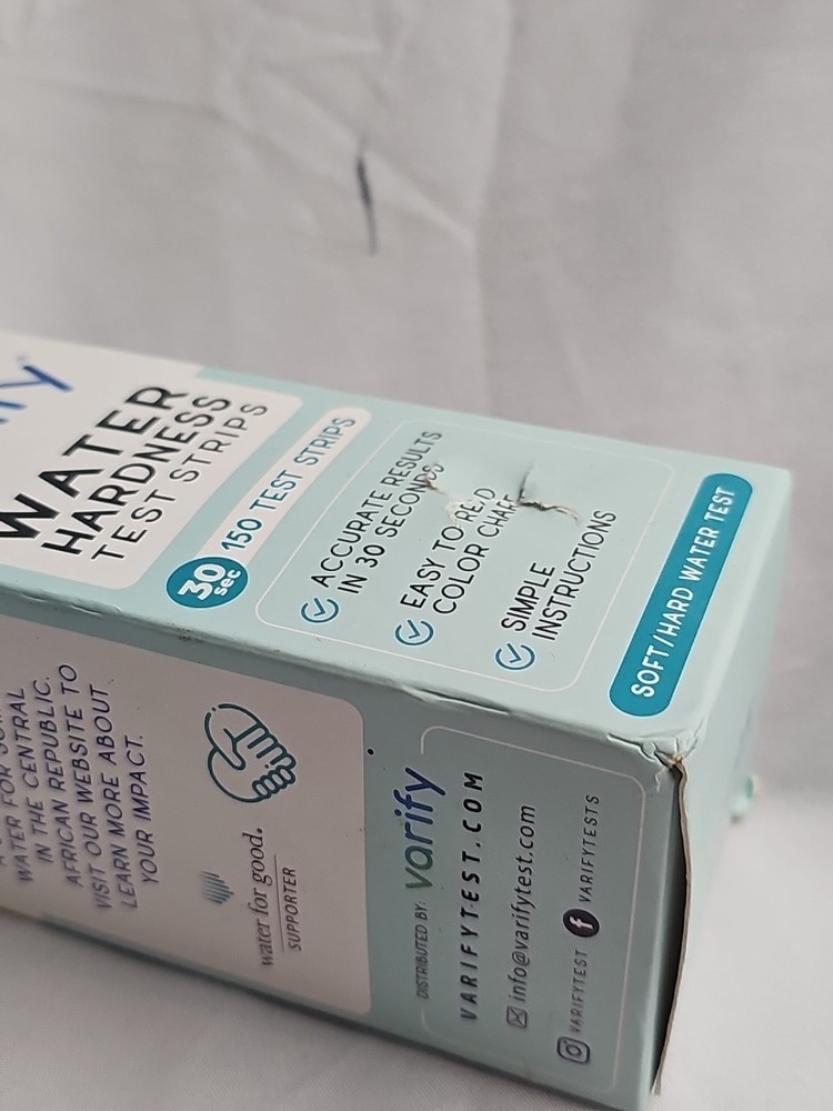 Water Hardness Test Kit - Water Testing Kit for Home, Drinking Well