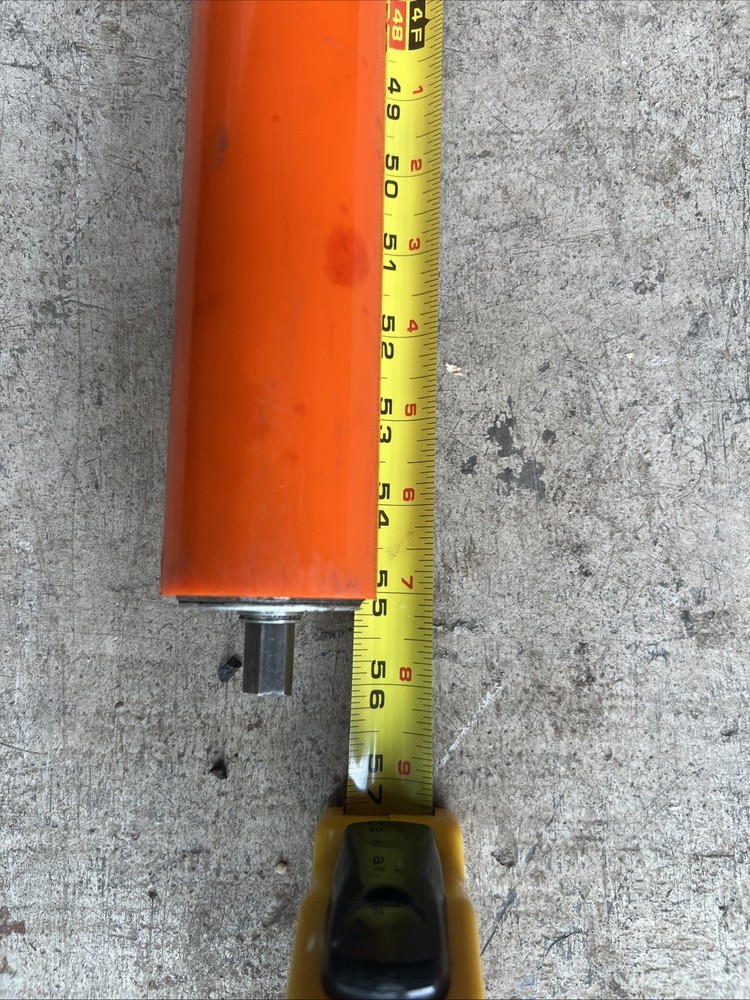 HEAVY DUTY POLYURETHANE COATED CONVEYOR ROLLER 56"x2"