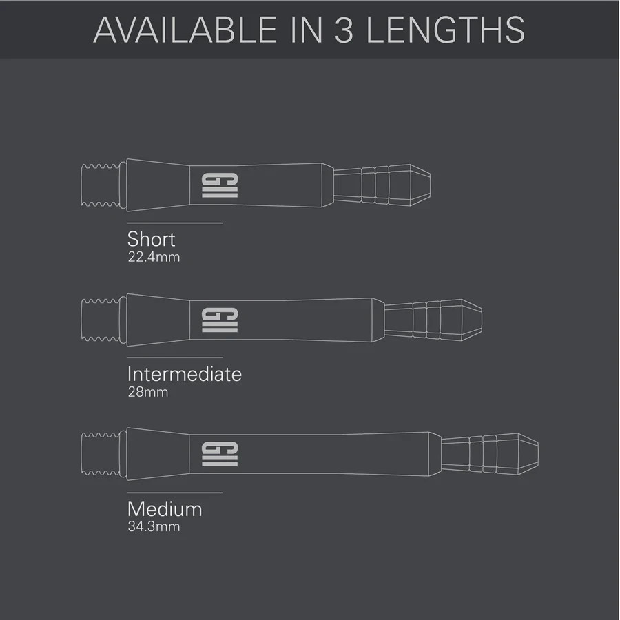 INTERMEDIATE PHIL TAYLOR POWER GX2 TITANIUM SHAFT