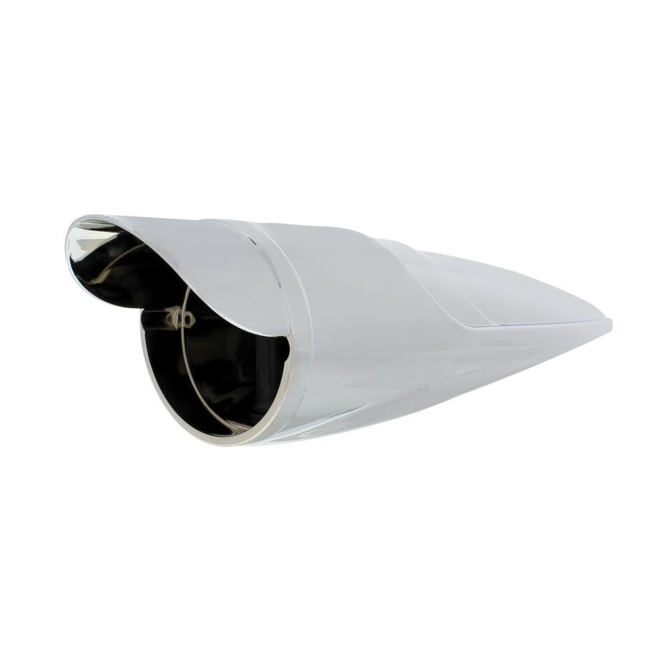 Chrome Plastic LED Cab Light Housing w/ Visor Grakon Style